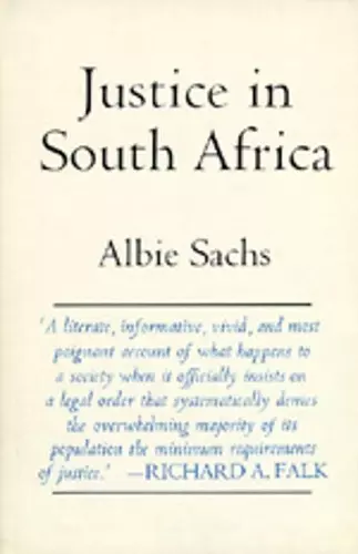 Justice in South Africa cover