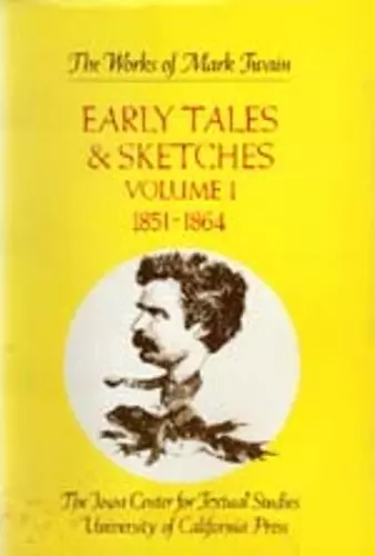 Early Tales and Sketches, Volume 1 cover