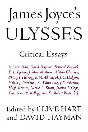 James Joyce's Ulysses cover