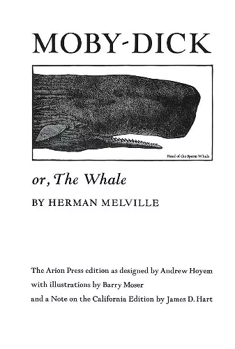 Moby Dick or, The Whale cover