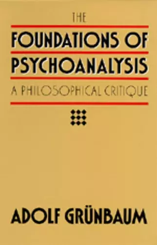 The Foundations of Psychoanalysis cover