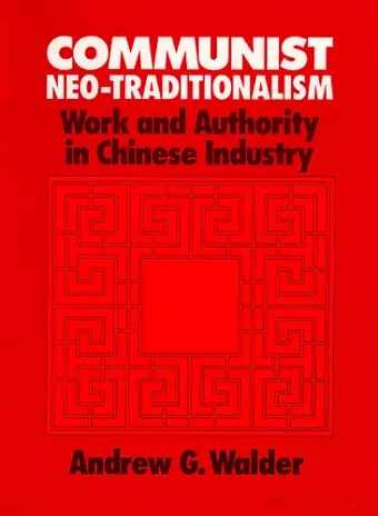 Communist Neo-Traditionalism cover