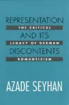 Representation and Its Discontents cover