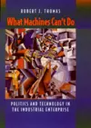 What Machines Can't Do cover
