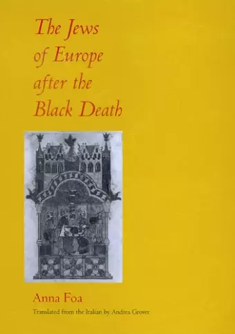 The Jews of Europe after the Black Death cover