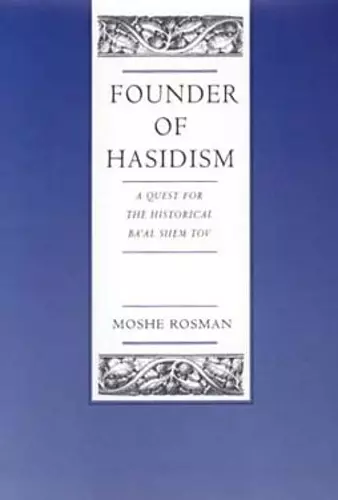 Founder of Hasidism cover