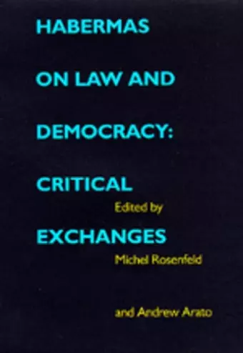 Habermas on Law and Democracy cover