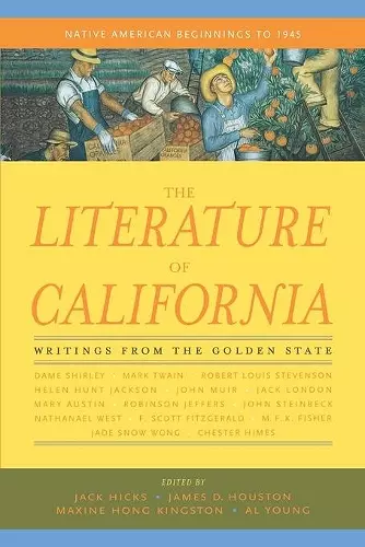 The Literature of California, Volume 1 cover
