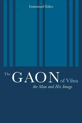 The Gaon of Vilna cover