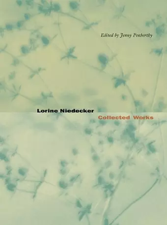 Lorine Niedecker cover