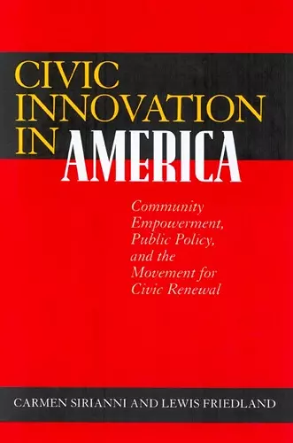 Civic Innovation in America cover