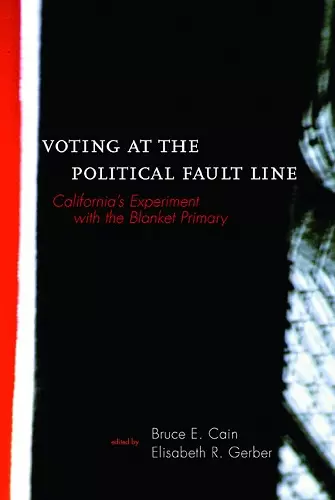 Voting at the Political Fault Line cover