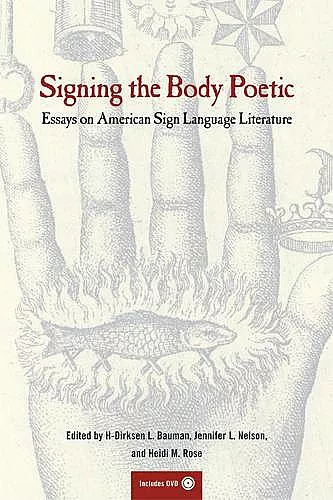 Signing the Body Poetic cover