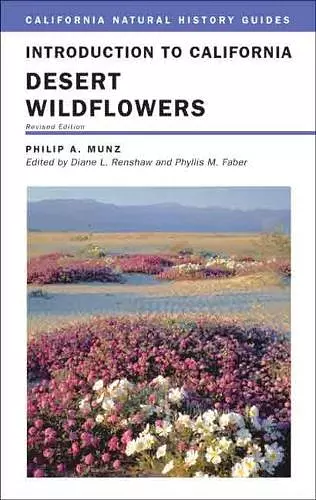 Introduction to California Desert Wildflowers cover