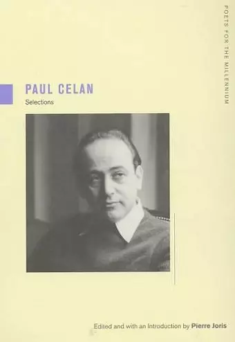 Paul Celan cover