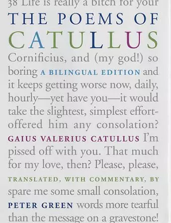 The Poems of Catullus cover