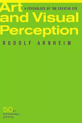 Art and Visual Perception, Second Edition cover