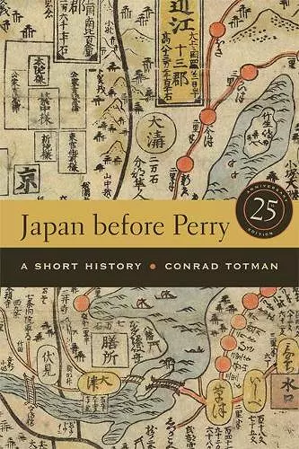 Japan before Perry cover