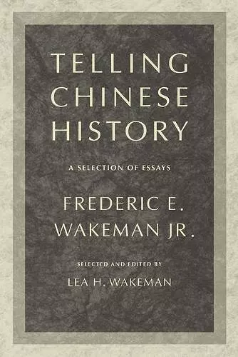 Telling Chinese History cover