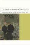 On Pain of Speech cover