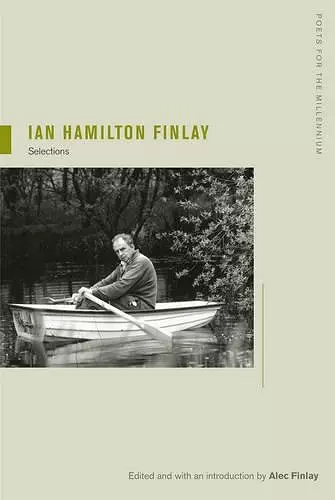 Ian Hamilton Finlay cover