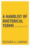 A Handlist of Rhetorical Terms cover