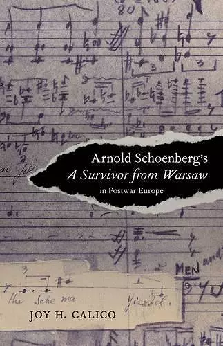 Arnold Schoenberg's A Survivor from Warsaw in Postwar Europe cover