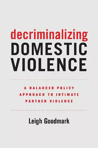 Decriminalizing Domestic Violence cover