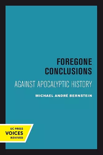 Foregone Conclusions cover