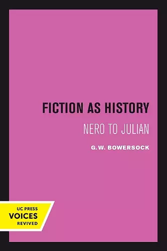 Fiction as History cover