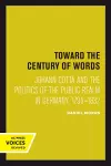 Toward the Century of Words cover