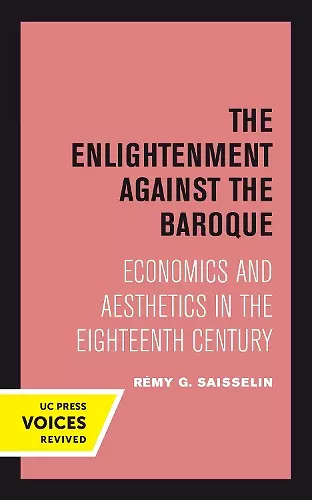 The Enlightenment against the Baroque cover