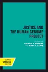 Justice and the Human Genome Project cover