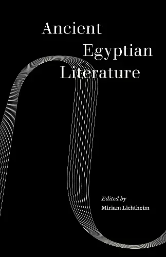 Ancient Egyptian Literature cover