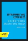 Environment and Experience cover