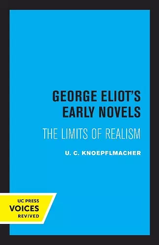 George Eliot's Early Novels cover