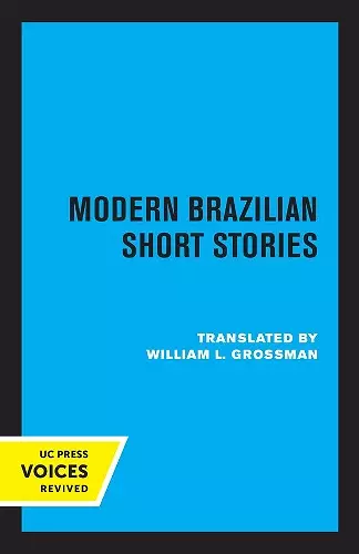 Modern Brazilian Short Stories cover