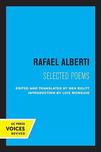 Rafael Alberti cover