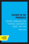 Science in the Provinces cover