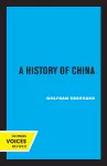 A History of China cover