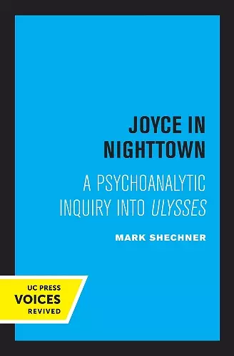 Joyce in Nighttown cover