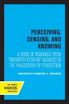 Perceiving, Sensing, and Knowing cover