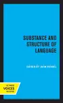 Substance and Structure of Language cover