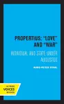 Propertius: Love and War cover