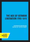 The Age of German Liberation 1795-1815 cover