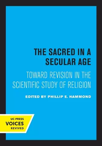 The Sacred in a Secular Age cover