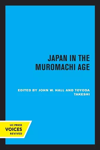 Japan in the Muromachi Age cover