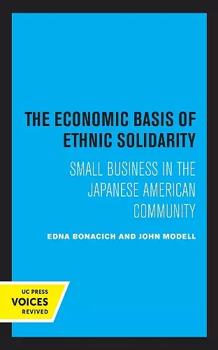 The Economic Basis of Ethnic Solidarity cover