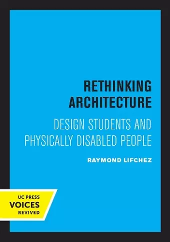 Rethinking Architecture cover