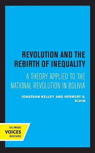 Revolution and the Rebirth of Inequality cover